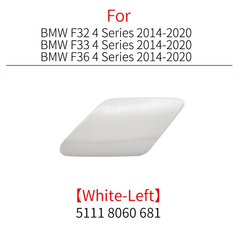 For BMW F32 F33 F36 M-Sport Car Front Bumper Headlight Washer Nozzle Cover Sprayer Cap Painted For BMW 4 Series 420 425 430i M