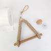 Handgeweven Punch-Free Hennep Touw Toiletpapierhouder Doos