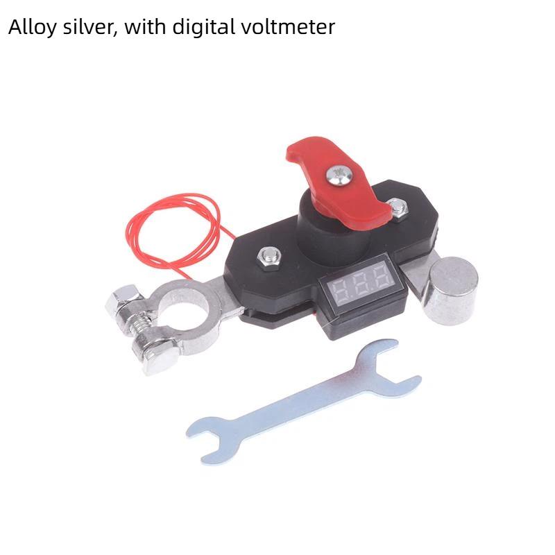 Automobile Battery Disconnect Switch Bidirectional Joint Rotatable Power Cut Off Easy Use for Truck RV Anti Theft Application