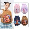 Kids Capybara Pattern Cartoon School Bag Breathable Backpack For Young Learners
