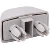 Pack of 2 Gray Interior Sun Visor Clip Bracket for A6 A7 A8 S6 S7 S8 for Pass