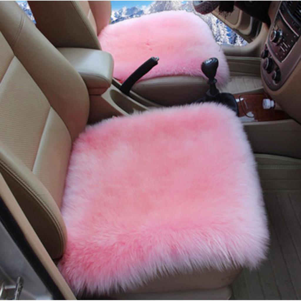

Plush Shaggy Area Rug Faux Fur Floor Mat Anti Skid Soft Cushion Carpet for Living Room Window рожевий