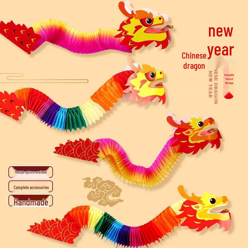 Dragon Dance Latte Art Craft Kit for Kids - Handmade DIY February 2 Special