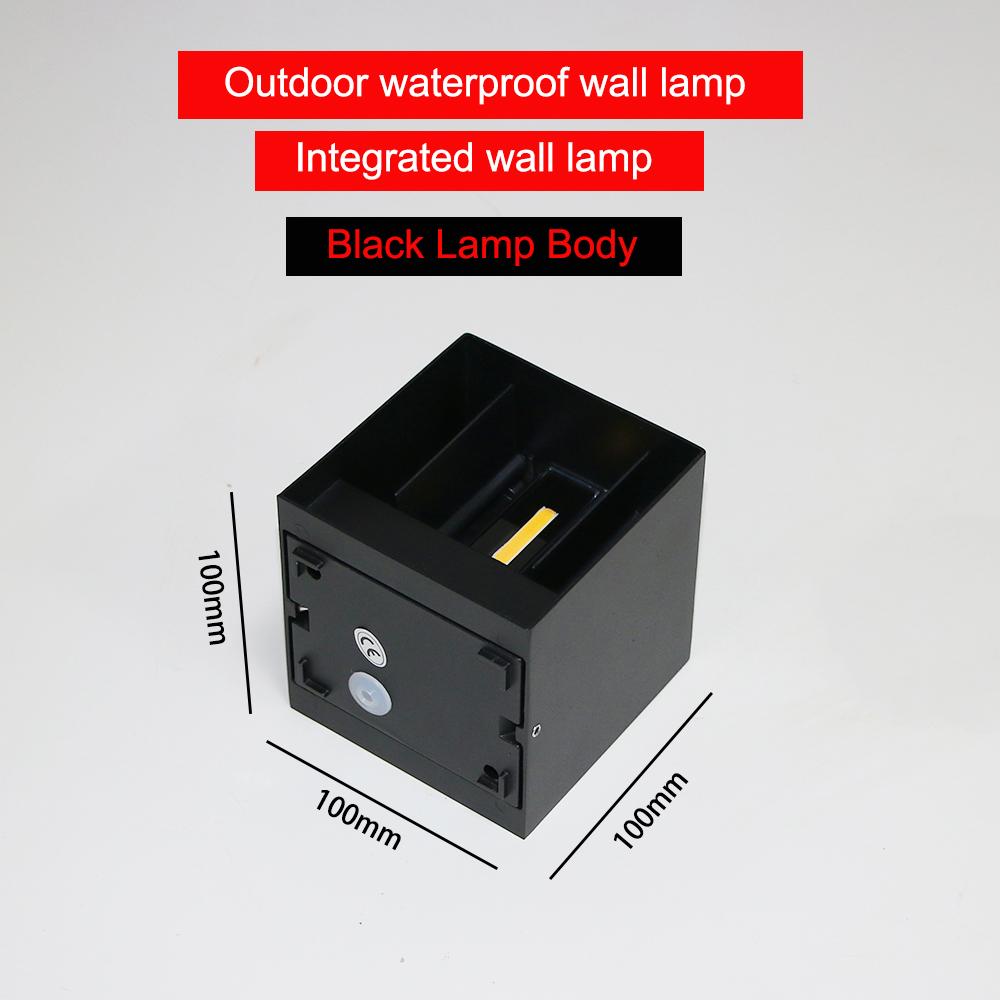 Modern Square 6W 12W LED Indoor Wall Lamp Aluminum Sconce Home Lighting Bedroom Living Room Aisle Decorate Wall Light AC85-265V