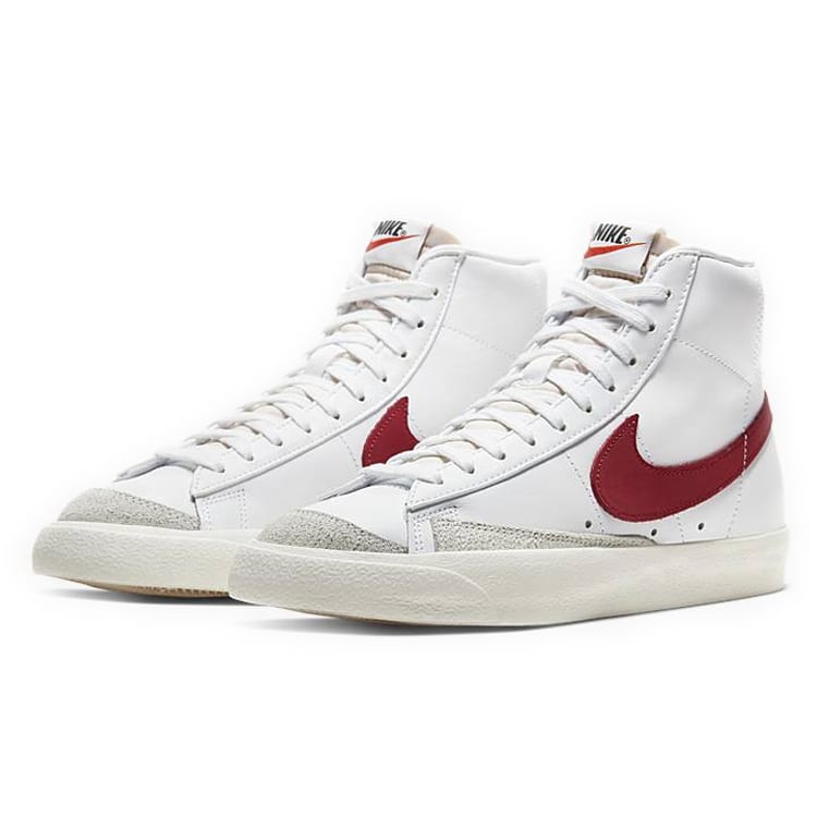 Nike Blazer 77 Vintage Mid White Worn Brick Women's CZ1055-102