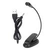 6000K-6500K White Light Reading Clamp Light Flexible Gooseneck Clamp Holder Light  Office