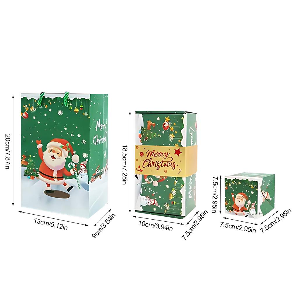 

Bouncing Box Christmas Green Christmas Money Bouncing Boxes Creative Fun Christmas Party Supplies For Holidays Friends Families червоний