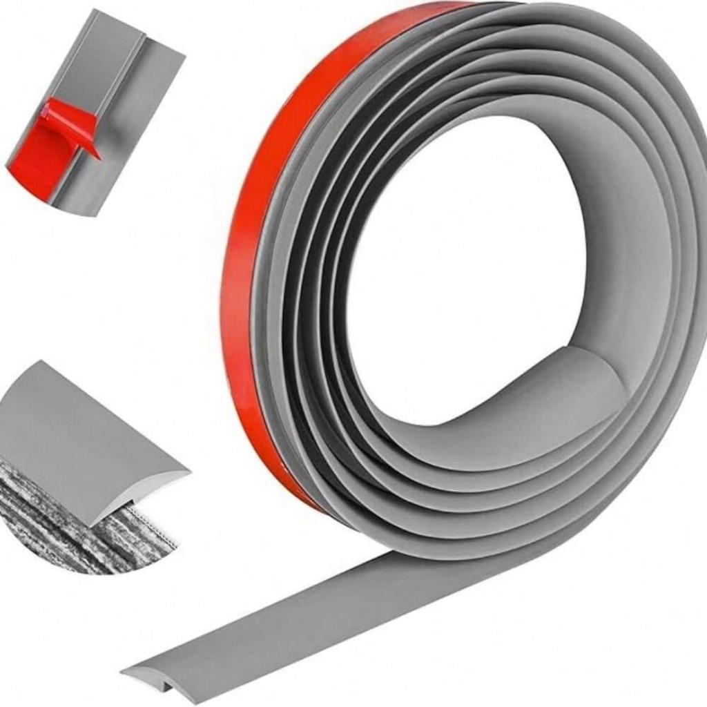 1 ST 39,37 inch Vloerovergangsstrip Zelfklevende Afdekstrips Drempel Reparatie Vloergleuf Vinyl Vloerovergangen Laminaat