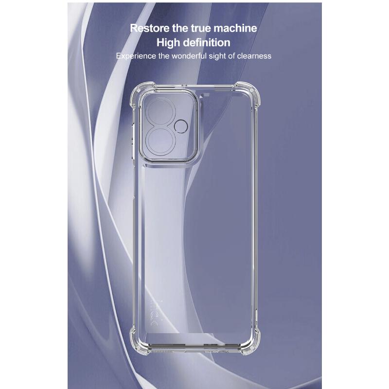 Für Moto G54 G84 5G Handyhülle IMAK UX-4 Stoßfeste Weiche Hülle