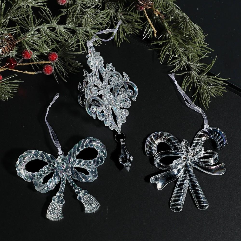 Transparent Christmas Tree Hanging Ornaments Christmas Ornaments  Christmas Tree Decorations