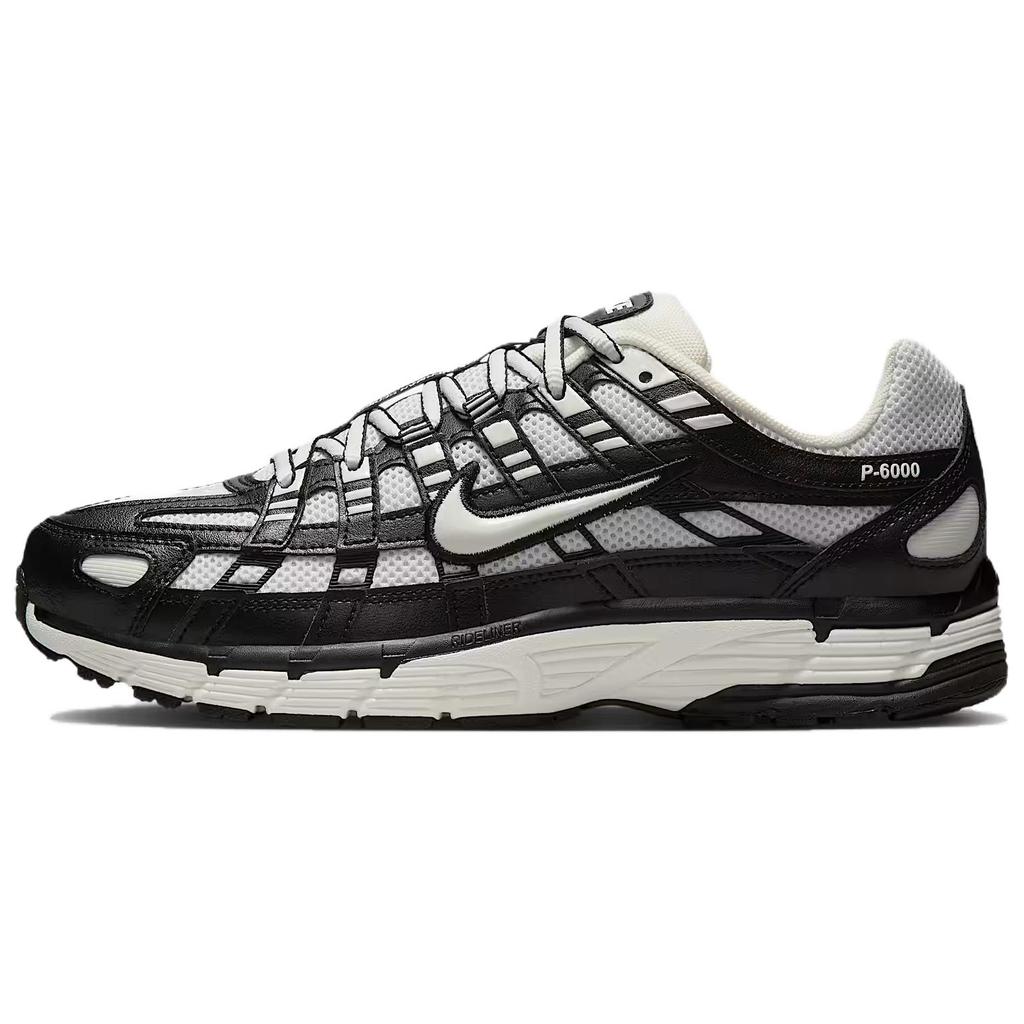 Nike P-6000 Černé mušelínové dámské tenisky Plachetnicově bílá BV1021-011