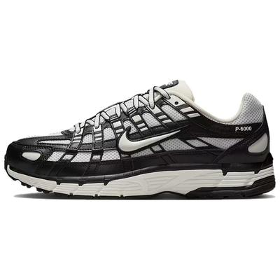 P 6000 Abrasion Resistant Low Top Casual Running Shoes Women's Silver Blue BV1021-011