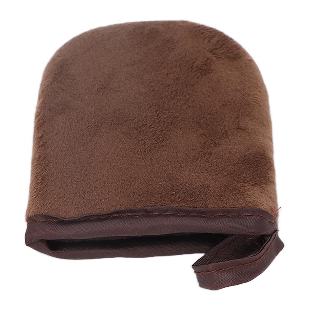 Tanning Mitts Flocking Self Tanner Mitten Lotion Applicator Small Sunless Tanner MittBrown