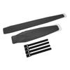 1 Pair Bike Fender Front Rear Mudguard Splashing Guard Universal Resin for Cycling Black