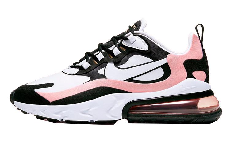 

Nike Air Max 270 React Black White Bleached Coral Women s AT6174-005 36