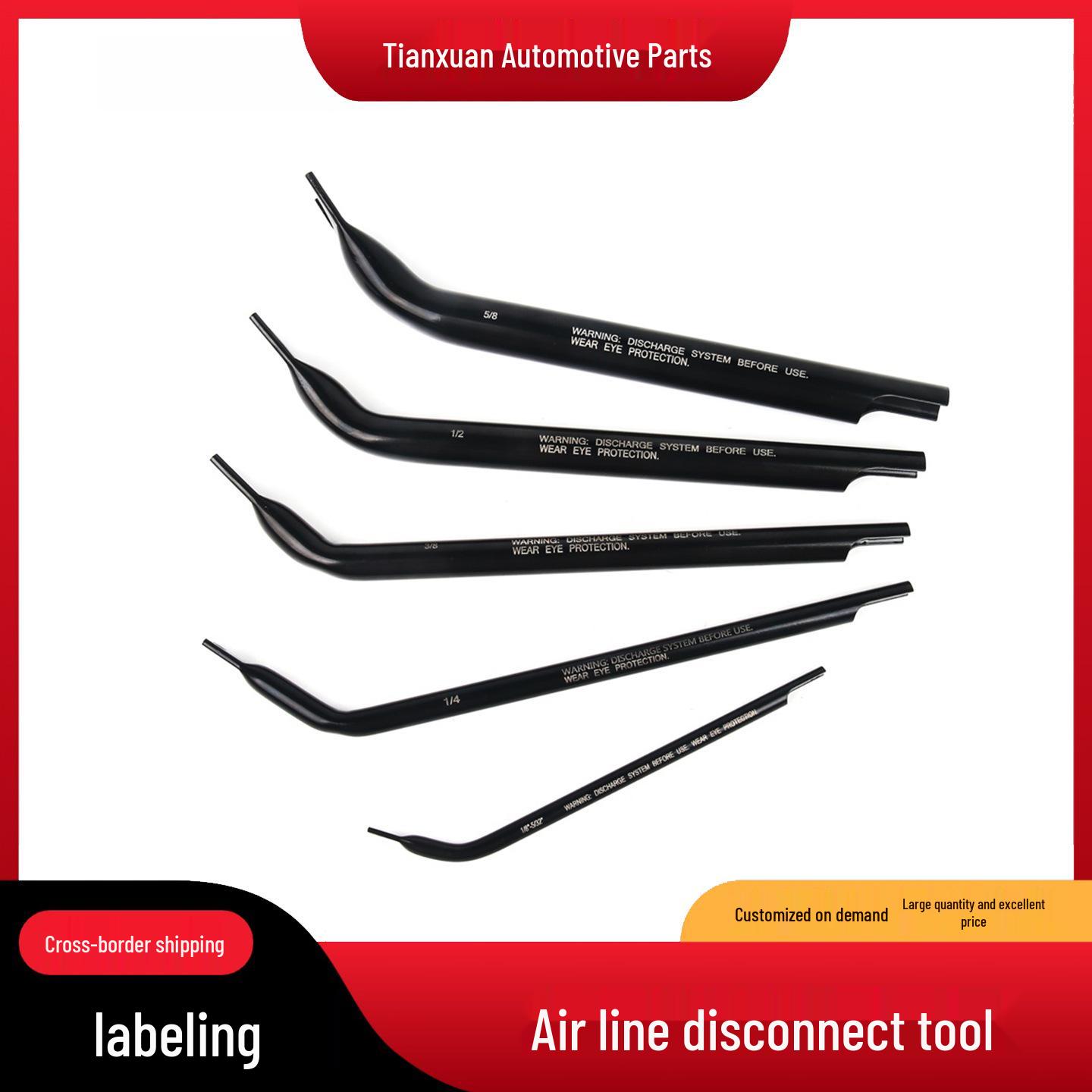 

Heavy Duty Truck Air System Disconnect Tool Kit чорний
