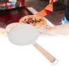 Pancake Griddle Anti Stick Coated Aluminum Alloy Flat Skillet with Wood Handle for Tortilla Roti Indian Pancake
