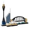 New York Londýn Paříž Dubaj Landmark Panorama města Stavebnice 21052 21044  21028  21034 21032 21027 Stavebnice