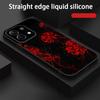 Japan Art Red Spider Lily Pattern Phone Case For Redmi Note 14 13 12 11 Pro Plus S 5G 14C A3 Soft Black Phone Cover