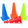 5Pcs 32Cm Barrier Football Road Flat Training Cone Perforated Sign Obstacles Road Cones Soccer Basketball Training Equipment
