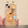 Applicabile a Custodia per Cellulare Apple 14 Promax IPhone 13 Simpatica Divertente Bambola Tridimensionale Rana 12 Silicone Antiurto