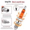 Qianjiang Lima Universal Xuanhuo Triple-Electrode Double Iridium Platinum Enhanced Motorcycle Spark Plug
