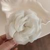 Fermacapelli Fiore in Rete Super Divino, Fermaglio a Pinza di Squalo Stile di Alta Gamma Attaccato alla Nuca, Copricapo Semplice ed Elegante