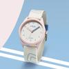 FILA 6463 Series Quartz Watch Silicone Strap 43mm White Dial Trendy Couple Watch Unisex watches FLM38-6463-006