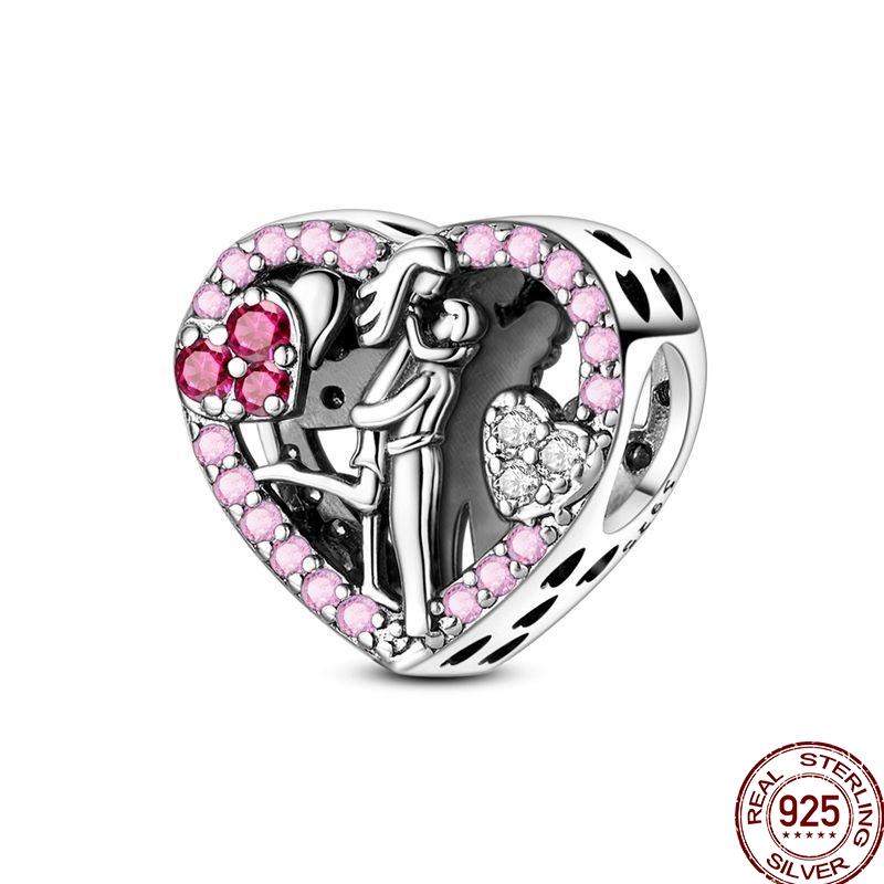 Original Copper Gold Series Charms Bead Sunflower Dogs Leopard Firefly Pendants Fit Bracelet Jewelry Gift Marking