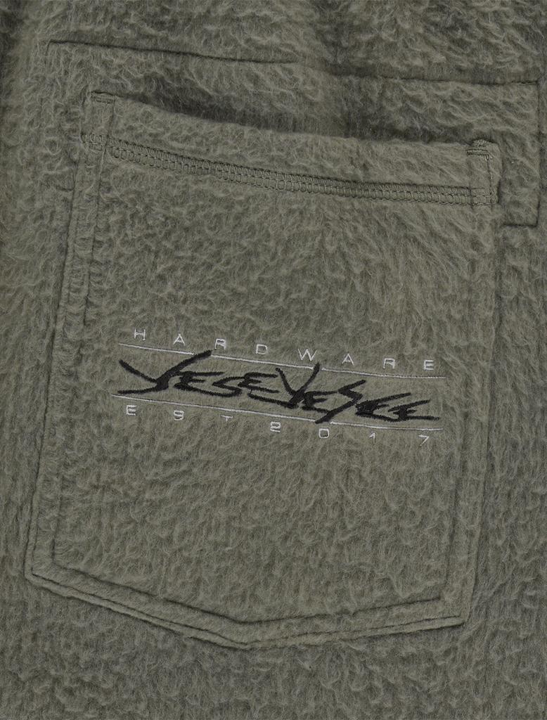 YESEYESEE Y.E.S Brushed Sweatpants Khaki