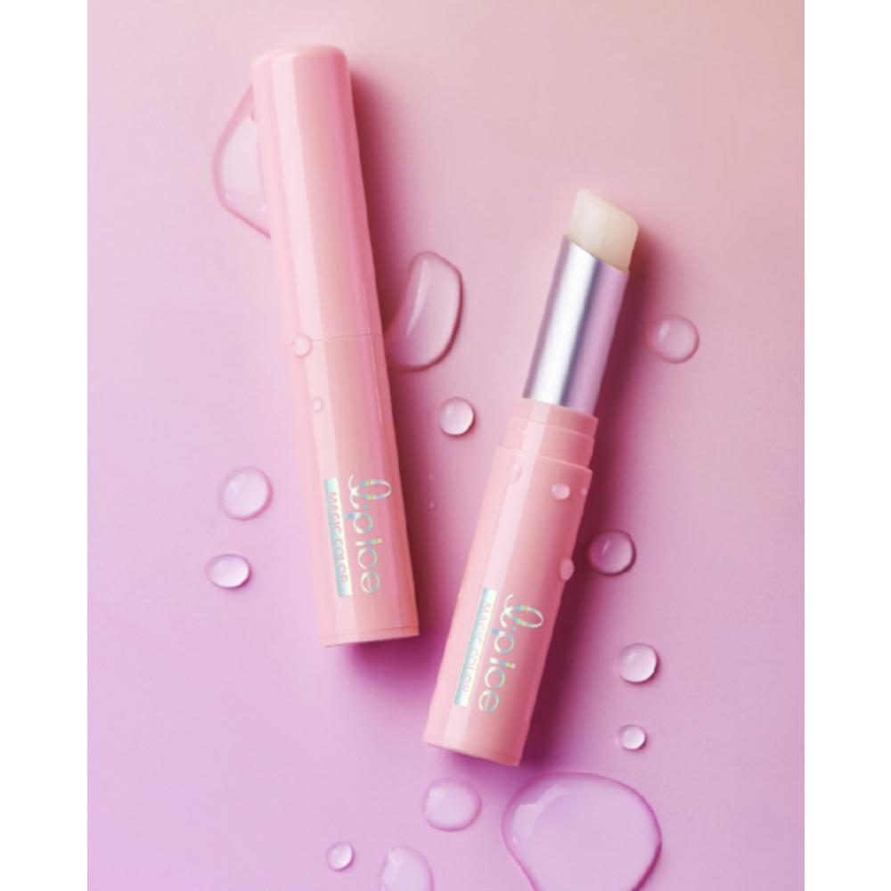 Baume à lèvres Mentholatum Lip Ice Magic Color Fraise, 2 pièces, 2 g
