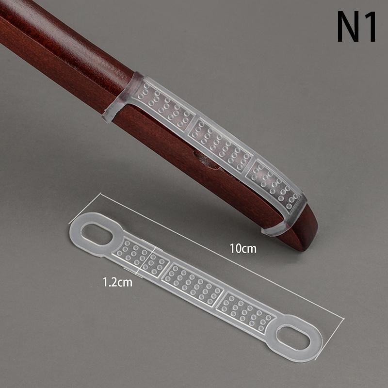 Silikon-Kleiderbügel-Zubehör, rutschfeste Unterlage für Kleidung, rutschfeste Dichtung, Kleiderbügel-Schulter, transparente selbstklebende Unterlage, Matte