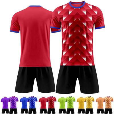 Yetişkin ve Çocuk Futbol Forması İçin Özelleştirilmiş İki Parçalı Set