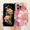 Für iPhone 12 Pro Max Hülle Beliebte Blume Weiches Silikon Rückseite Stoßfest Capa Fundas Für iPhone 12 Pro iPhone12 Mini Stoßstange
