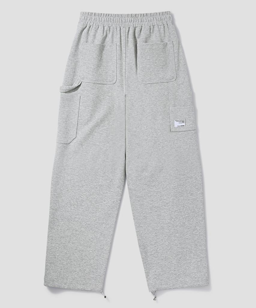 AGOD Carpenter Daimaru Sweat Wide Pants [Gray]