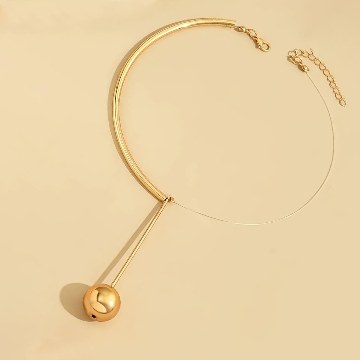 

Модное ожерелье для женщин Дамы золотой