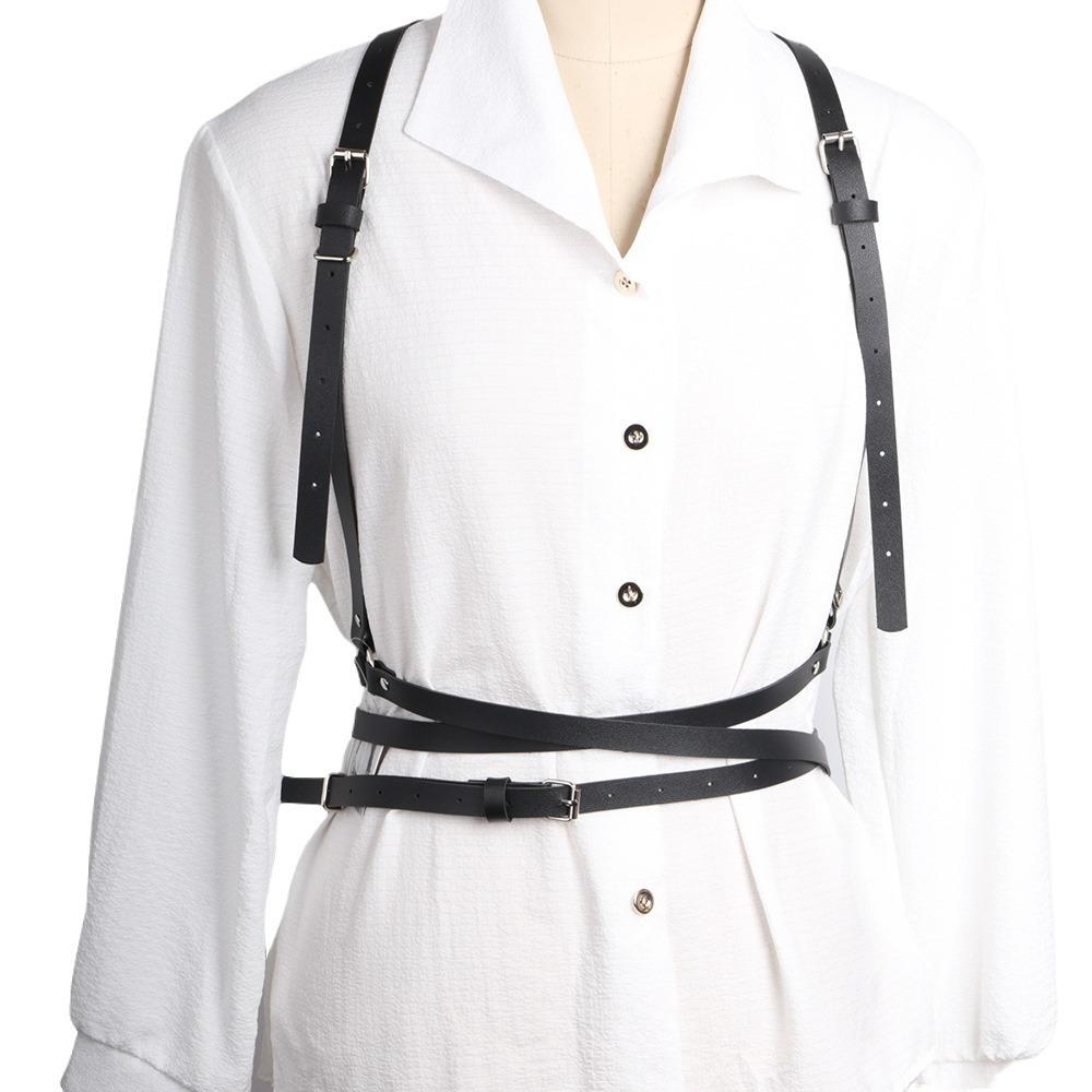 Processed Cosplay Props Bondage Belt Personalized Suspender Belt Integrated Strap Laura Waist Seal