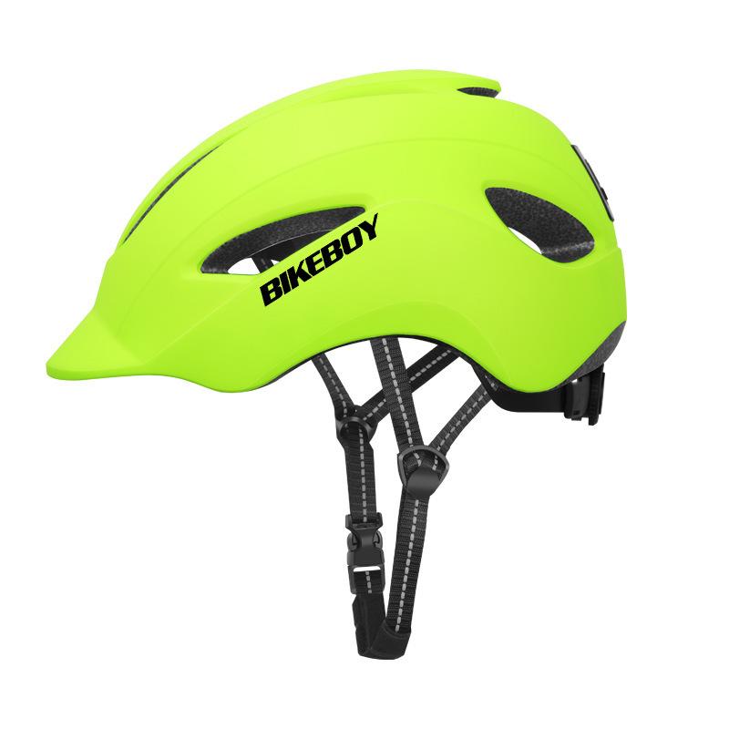 Cycling helmet with tail light USB charging waterproof mountain road roller skating outdoor cycling hard hat casual helmet