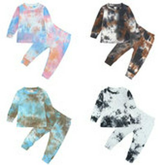 Autumn Leopard Print Pajama Set: Cozy, High-Waist, Unisex Baby, Belly-Warming, Elastic Two-Piece.