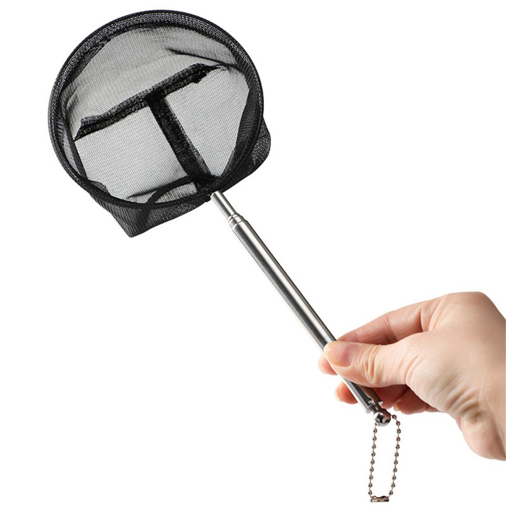 Fish Net for Fish Tanks Telescopic Rod for Catching Shrimp Commercial Use Telescopic Long Retractable Handle