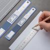 Stainless Steel Ruler Metal Ruler 15/20/30cm Straight Ruler Measuring Tool School Supplies for Engineering Teaching