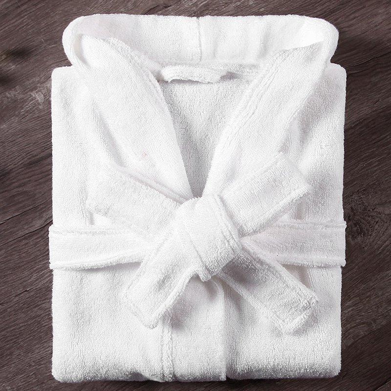 

Summer Bathrobe Kids Boys Robes Children Bathrobe Hooded Cap Soft Velvet Robe Kids Cotton Warm Clothes Baby Lovely Home Clothes L белый