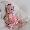 Real Looking 48 Cm Full Vinyl Body Reborn Dolls Bettie 3D Painting Skin Simulation Girl Doll Lovely Newborn Dolls for Children Birth Day Holiday Gifts