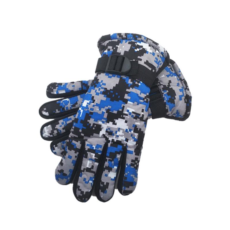 כפפות סקי מצוירות לילדים בגילאי 7-13: ביגוד חורף חמוד, חם ומעובה