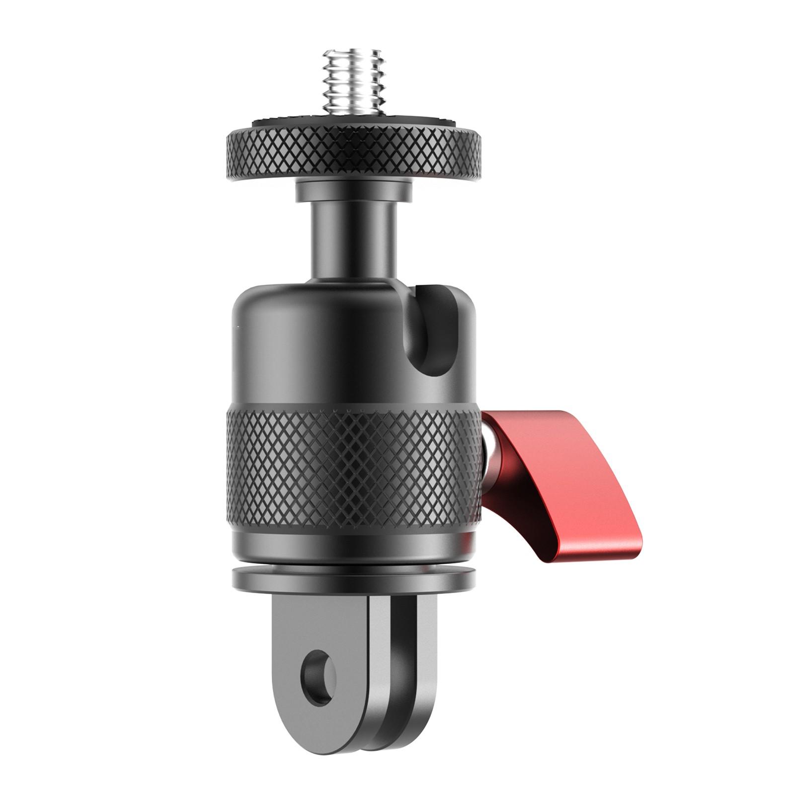 

Durability Aluminum Tripod Mount with Cold Shoe for Cameras Easy to Achieve Vertical Photography Horizontal Photo 1