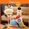 New Space Astronaut Plush Rocket Spaceship Pillow Sofa Cushion Bomb Mars Stuffed Toy Children's Doll