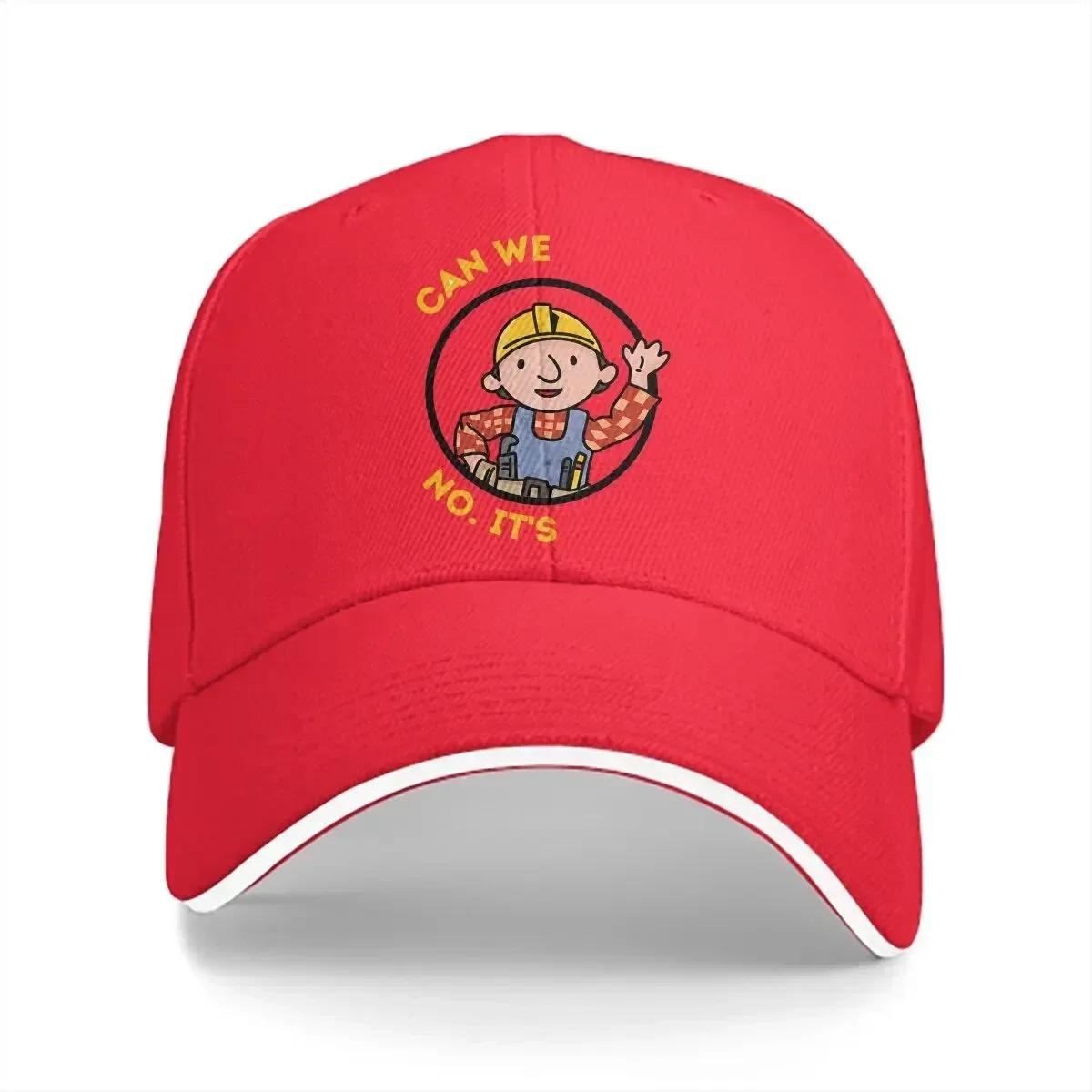

Washed Unisex s Baseball Cap Funny Repair Unisex Sports Snapback Caps Dad Hat Bob The Builder Hats 56-58cm