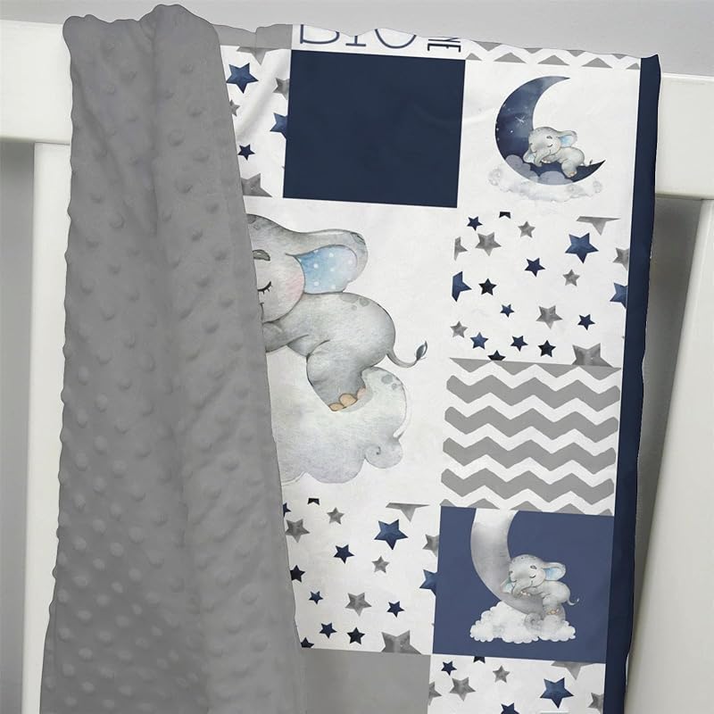 Mink Baby Boys Blanket Mallard Duck Hunting, Wild Lake Bird Animal Hunter Reed Soft Plush Double Layer Dotted Backing Receiving Swaddle, Newborn 30x40 In