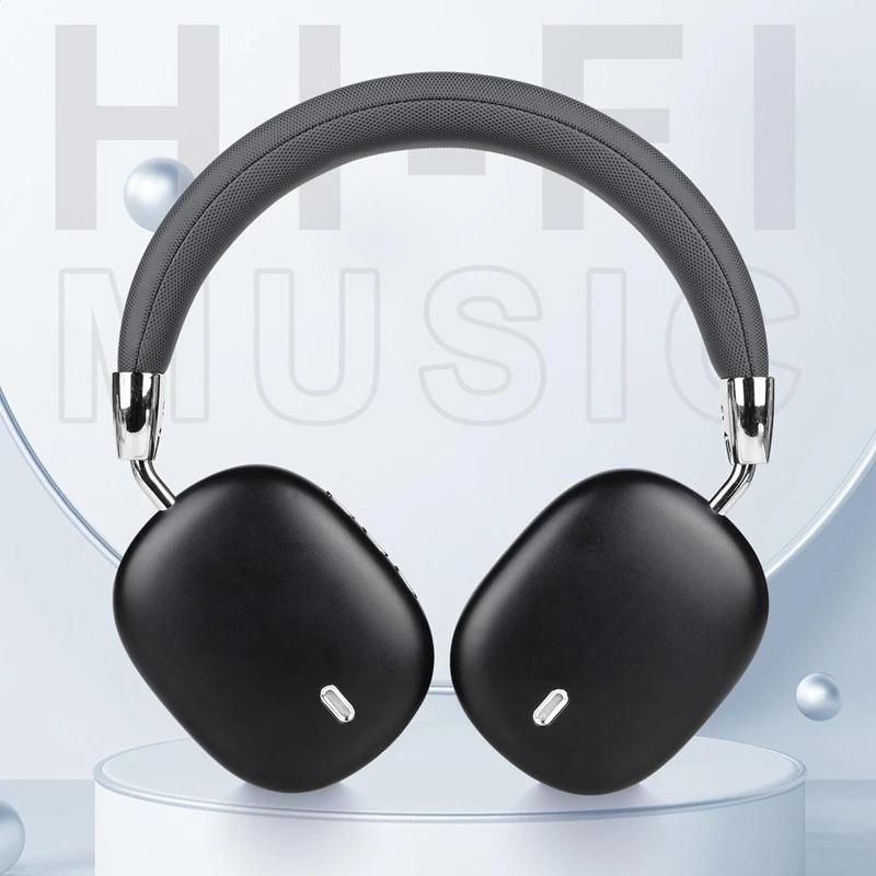 Trådløst Bluetooth-headset HiFi Stereo Subwoofer Støyreduserende Hodetelefoner Sammenleggbare Lette Ørepropper Langvarig Batteri