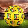 Cameroonian Football Federation Indoor Soccer Ball Size 5 Colorful All Ages Machine Stitched PVC Competition Ready Durable High-Bounce